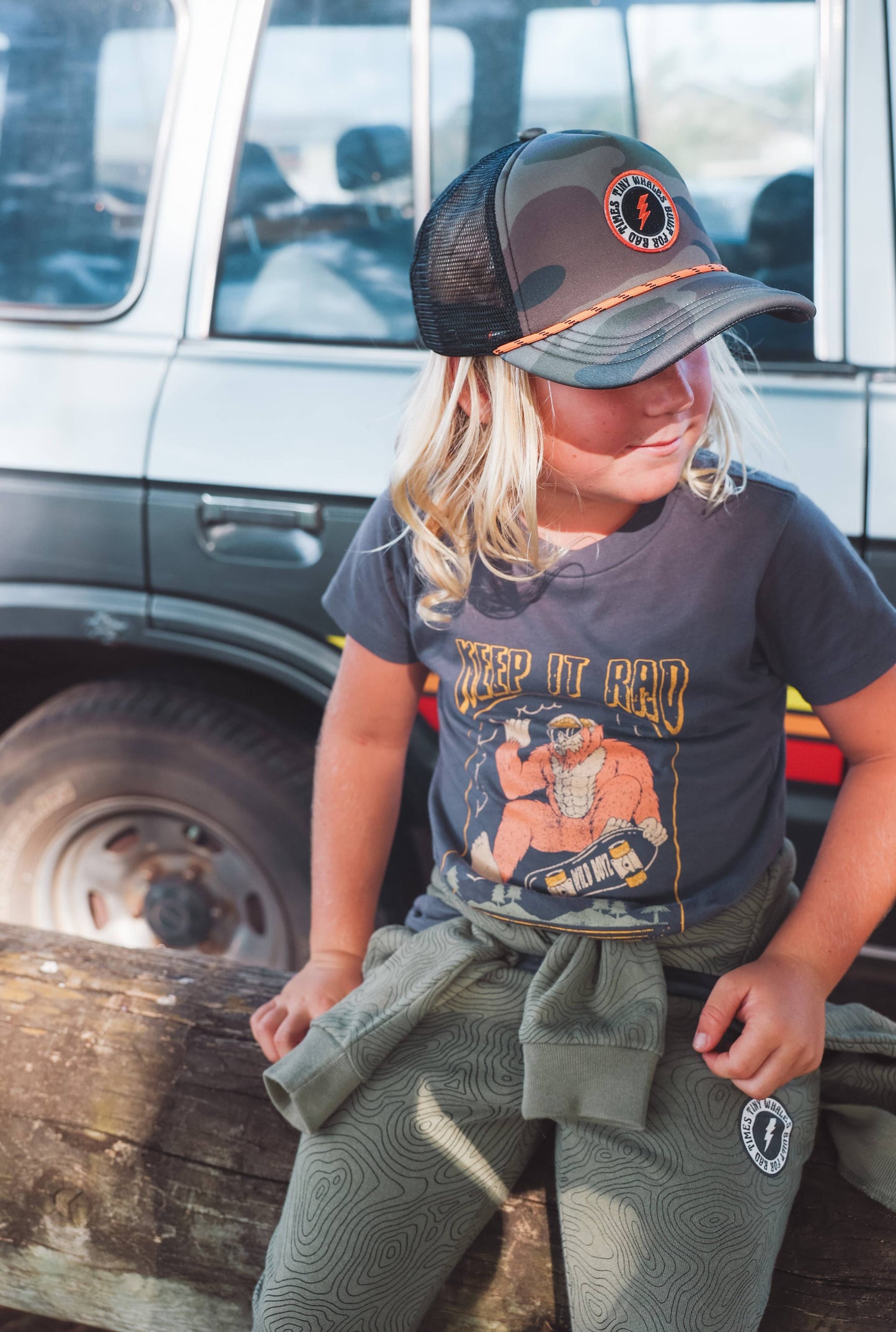 Keep It Rad Kids Tee