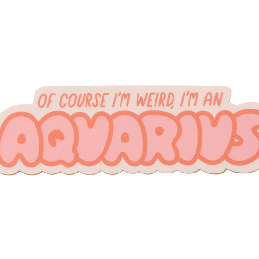 Aquarius Sticker