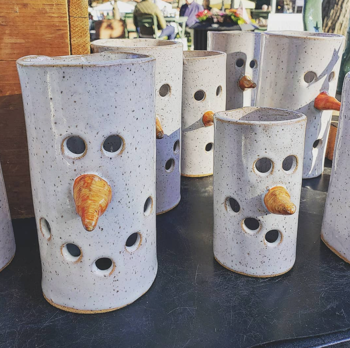 Snowman Luminary