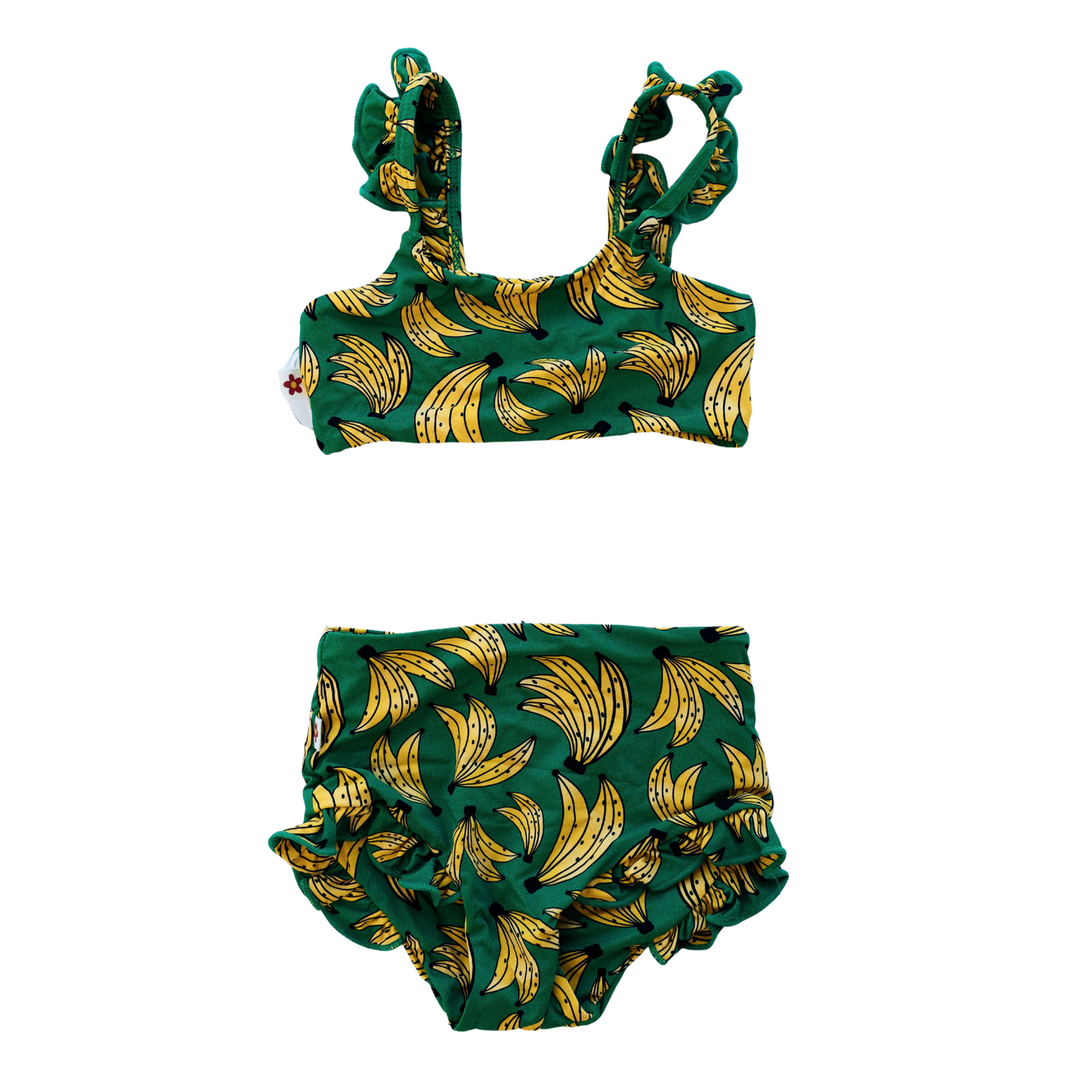 MA-ME-MI TWO PIECE RUFFLE SWIM