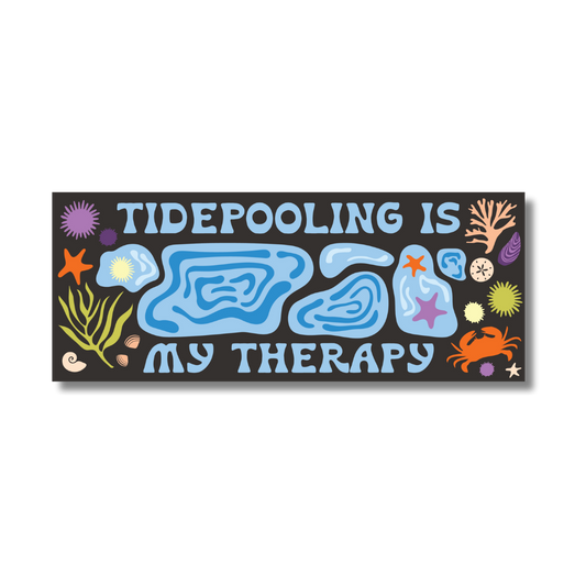 Tidepooling Bumper Sticker