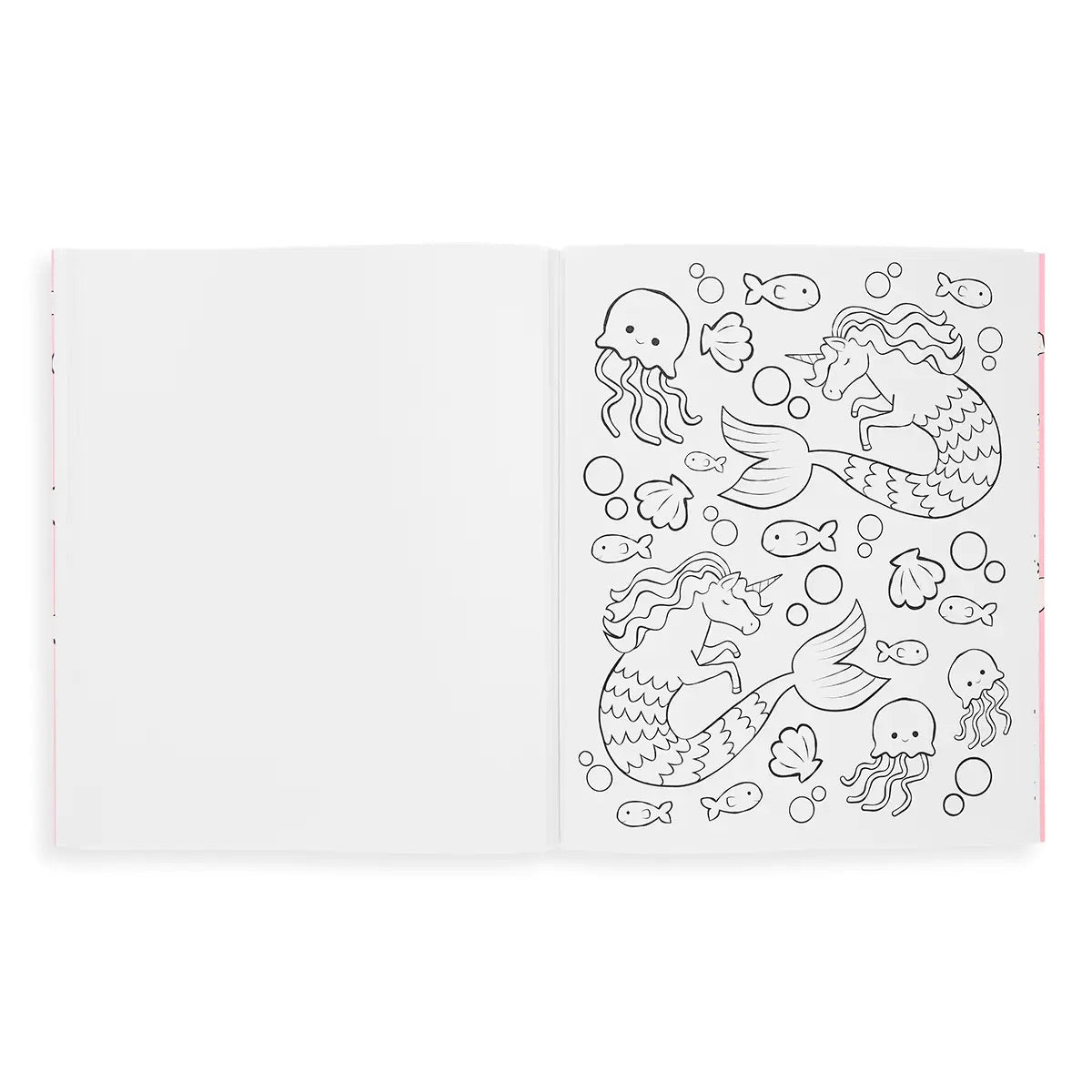 Color-in' Book: Enchanting Unicorns