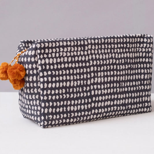 Block Print Toiletry Bag