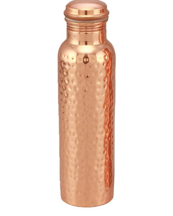 Hammered Copper Water Bottle