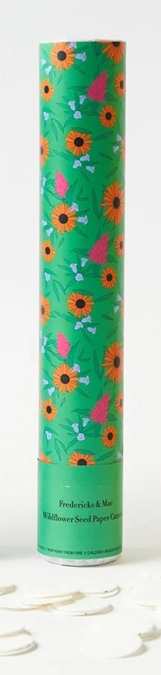 Wildflower Seed Confetti Cannon