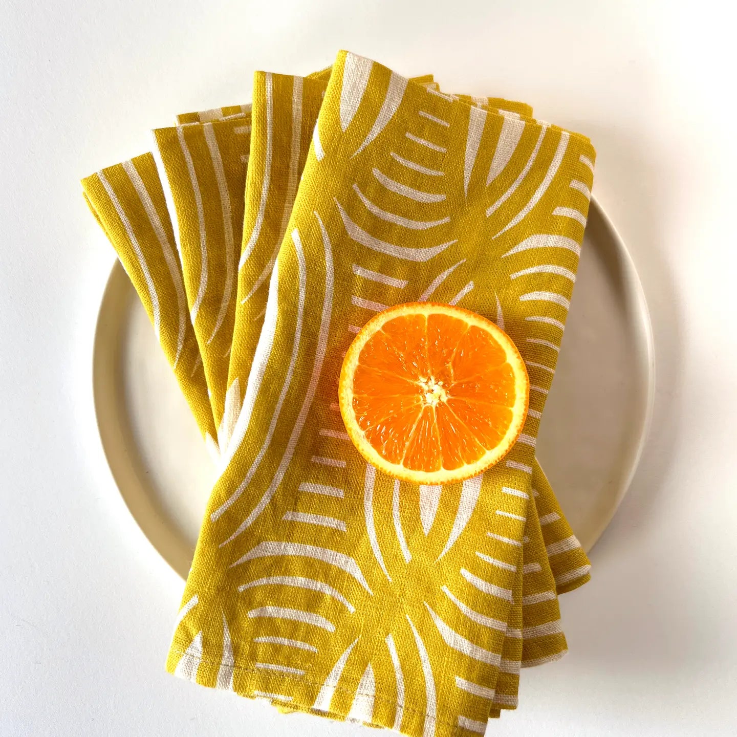 Summer Weave Linen Napkin set/4