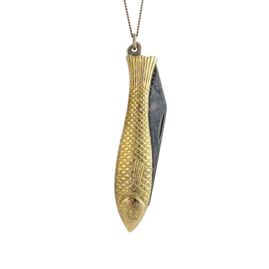 Fish Knife Necklace