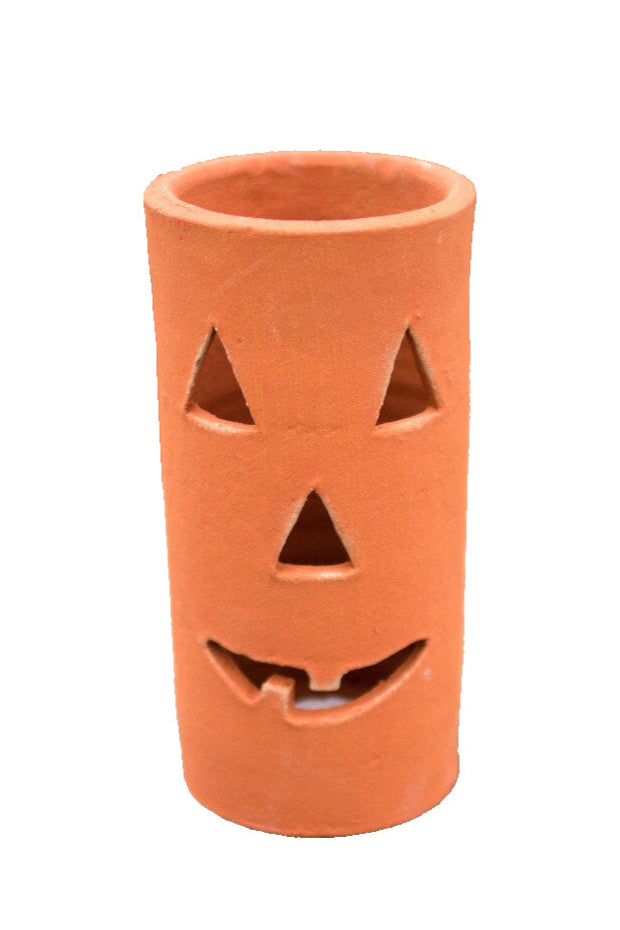 Clay Jack-O-Lantern