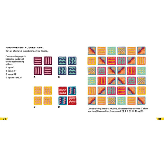 Granny Square Stitches Card Deck