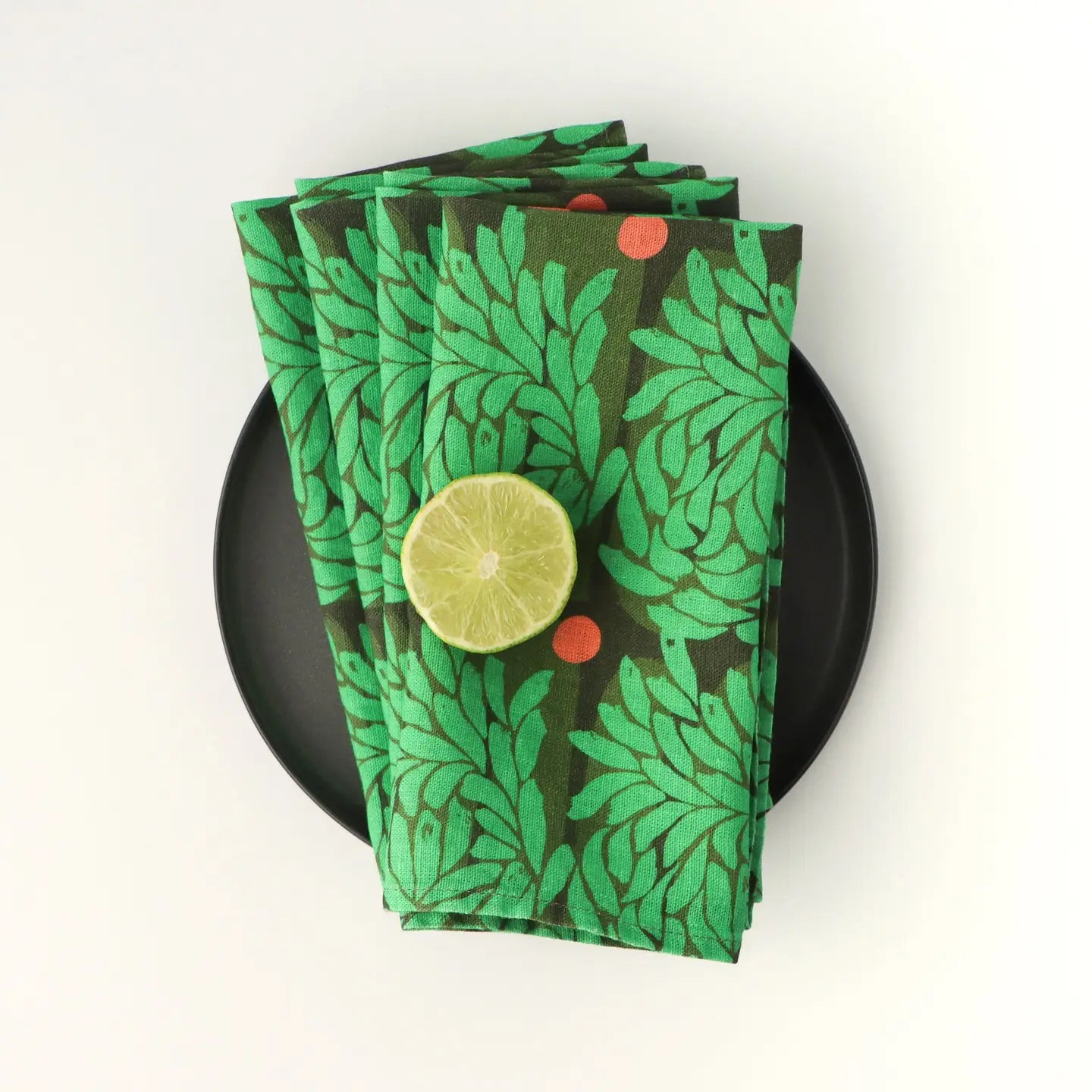 Murmuration Linen Napkin set/4