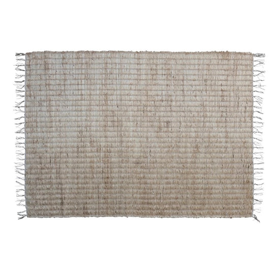 4x6 Bleached Jute Rug