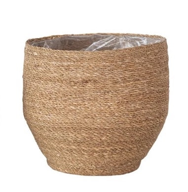 Lined Seagrass Planters