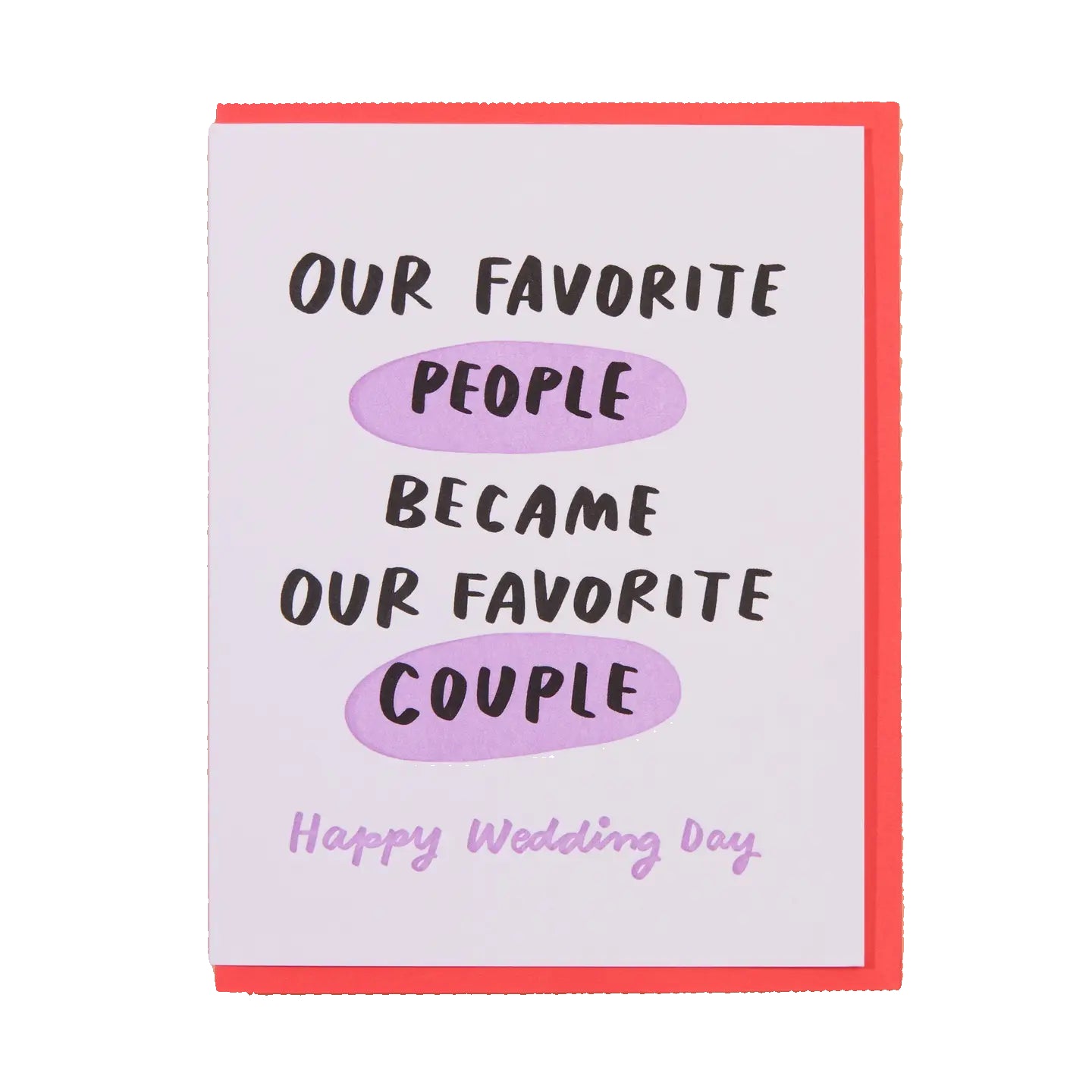 Favorite Couple Card