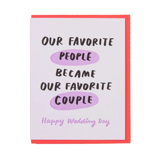 Favorite Couple Card
