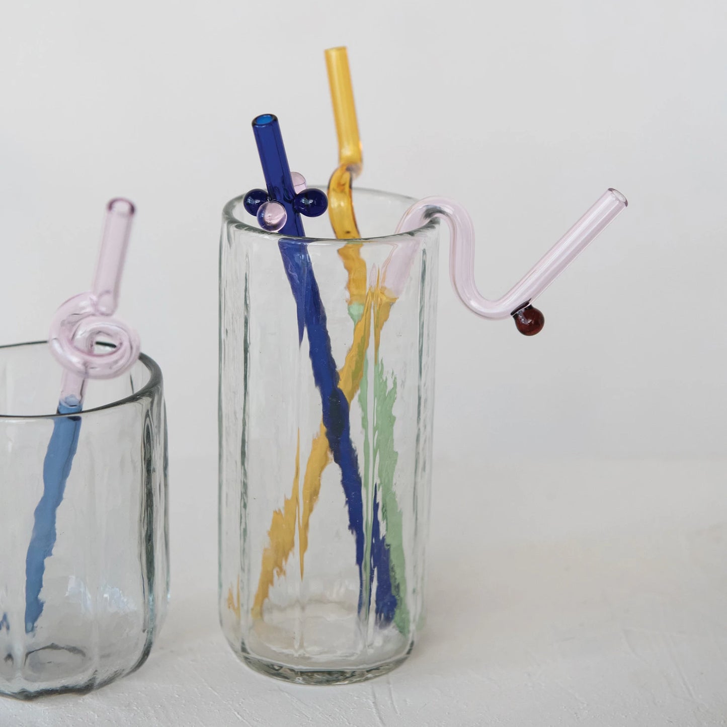 Twisted Glass Straw