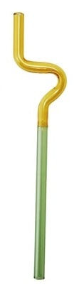 Twisted Glass Straw