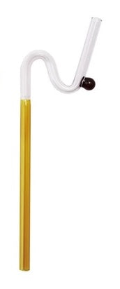 Twisted Glass Straw
