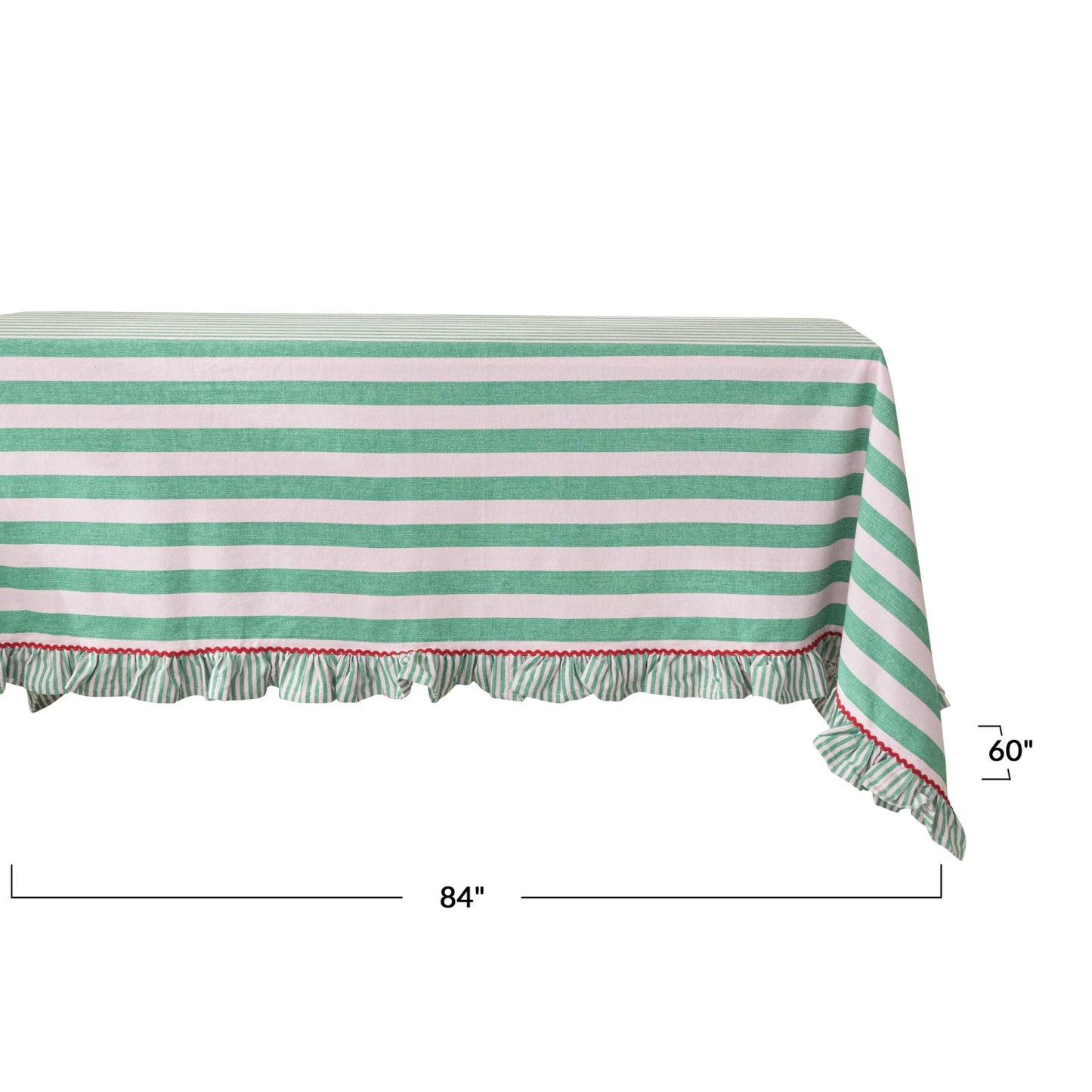 Ric Rac & Ruffle Tablecloth
