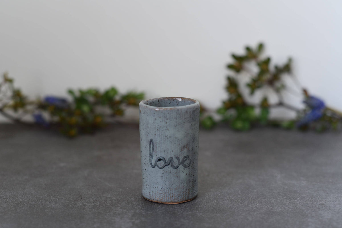 Love Script Tiny Tumblers
