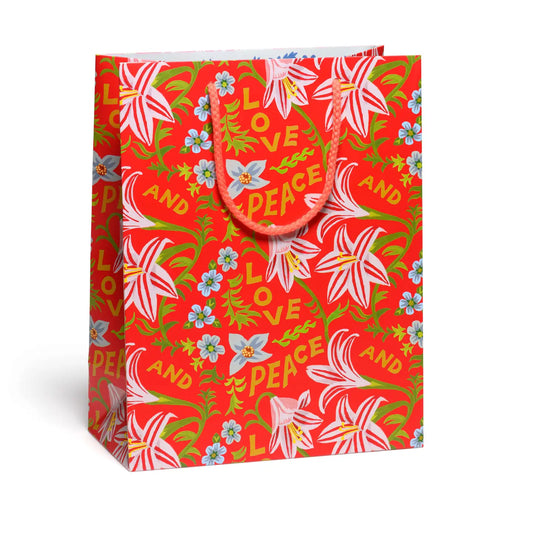 Peace & Love Amaryllis Gift Bag