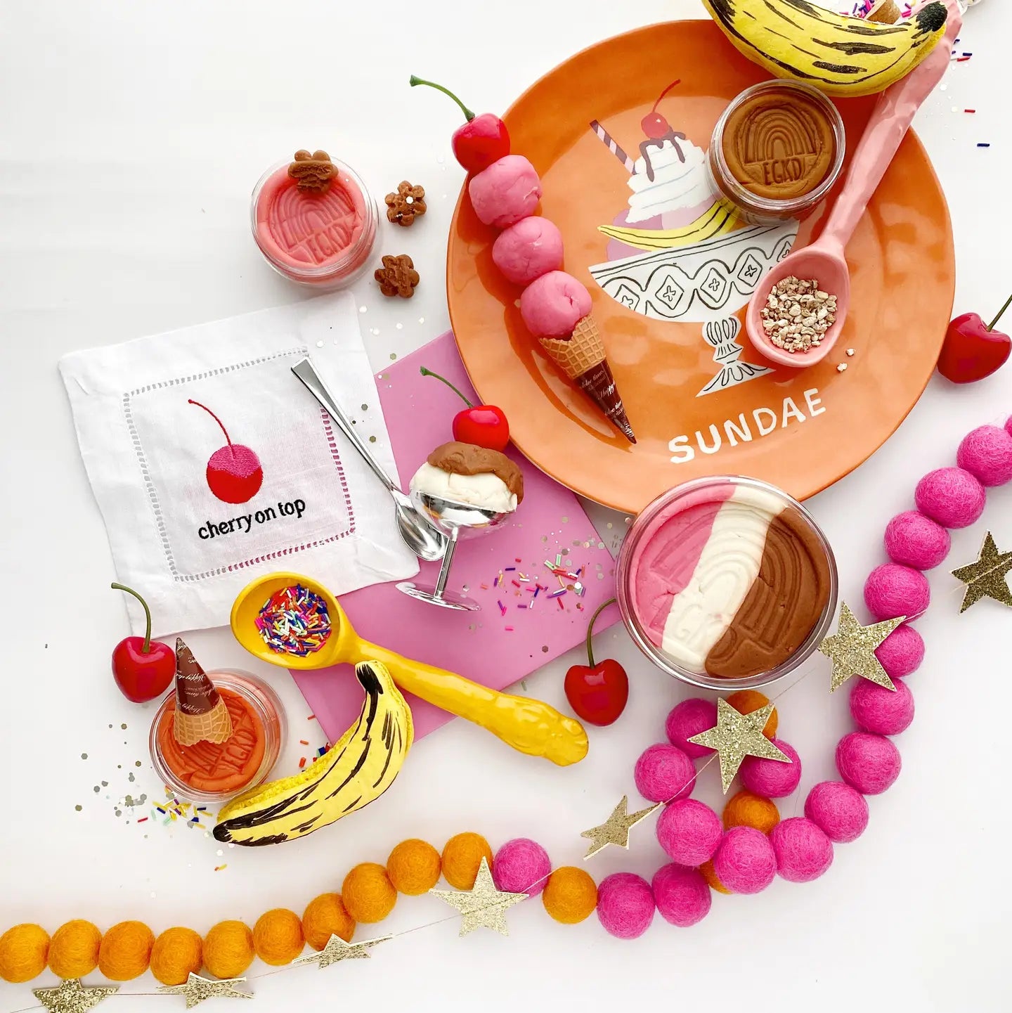 Ice Cream Kiddough Play Kit