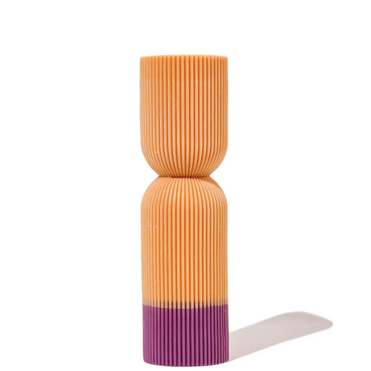 Color Block Pillar Candle