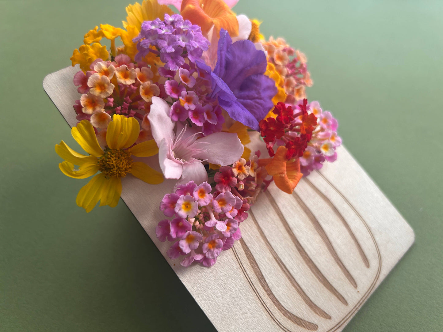 Flower Collecting Activity Board