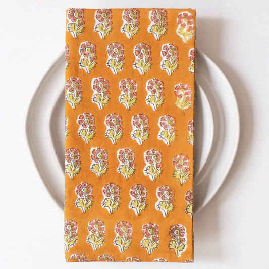 Block Print Napkins set/4