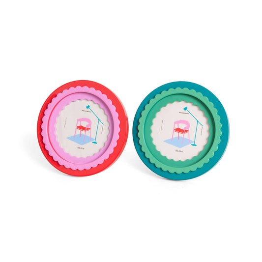 Round Glossy Photo Frame