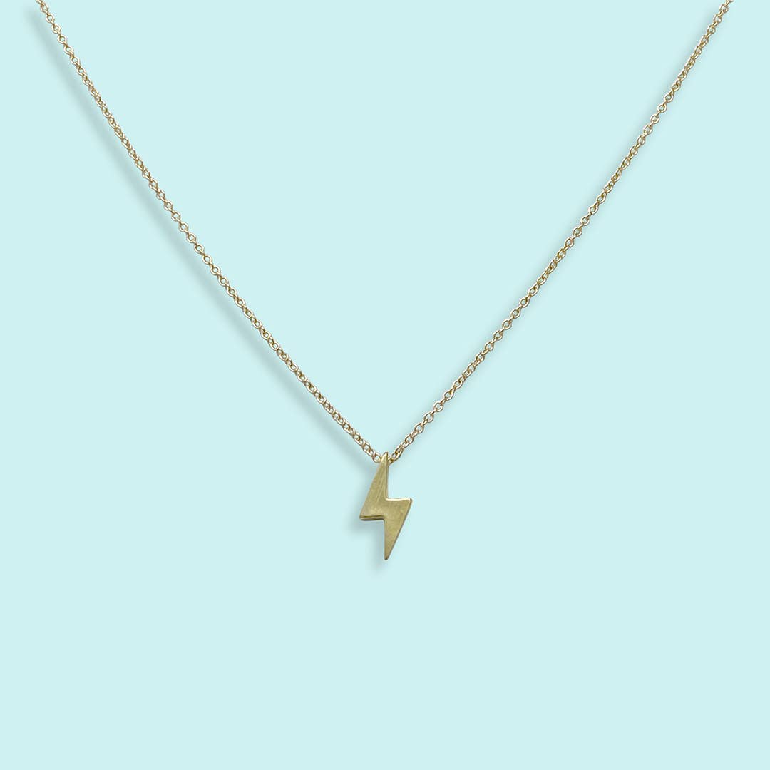 Tiny Lightning Necklace