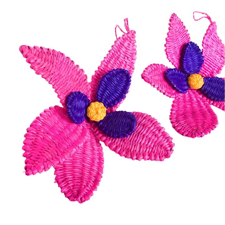 Woven Large Flower