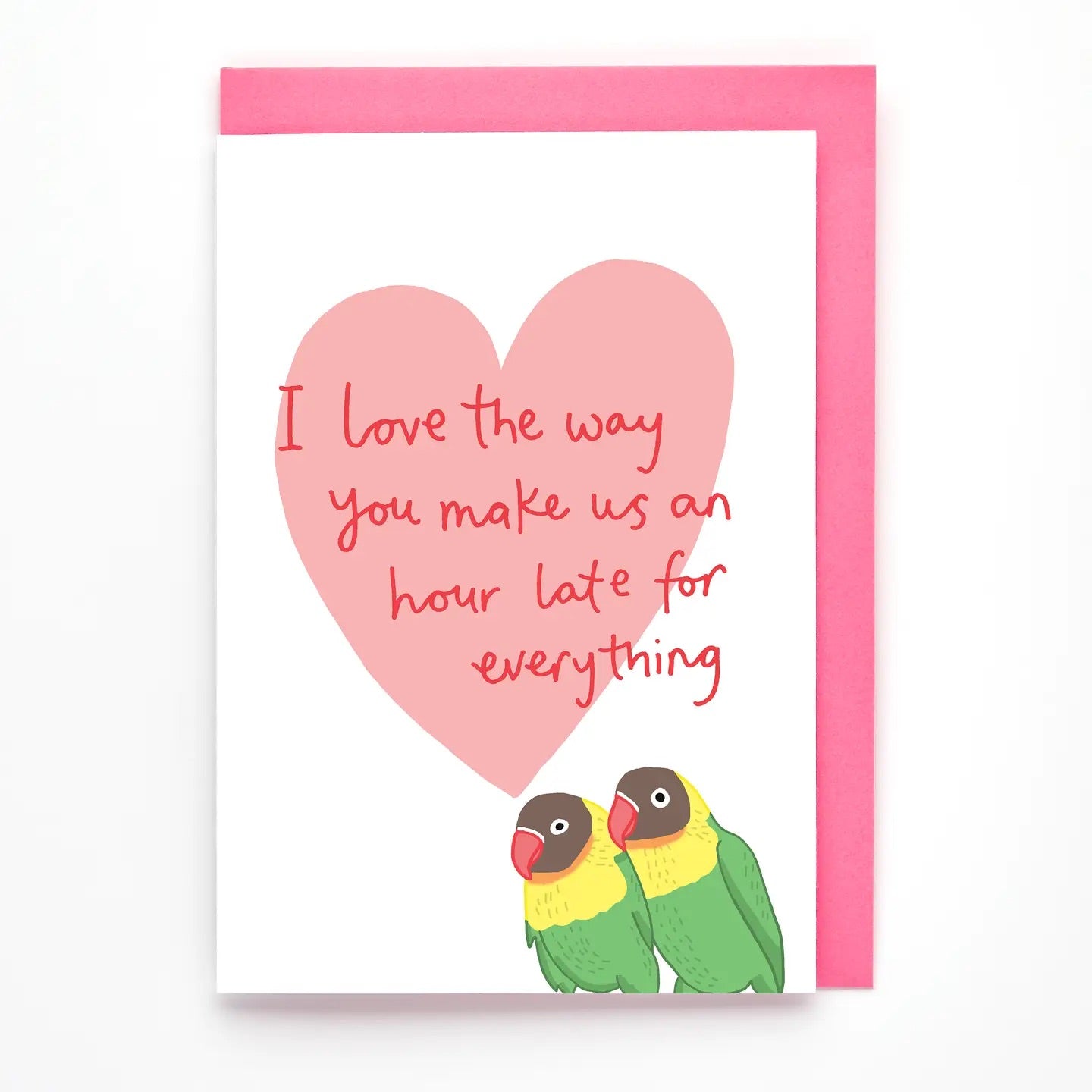 Funny Love Birds Card
