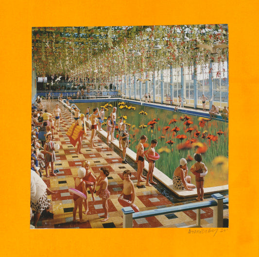 20x20 "JOY" Framed Print