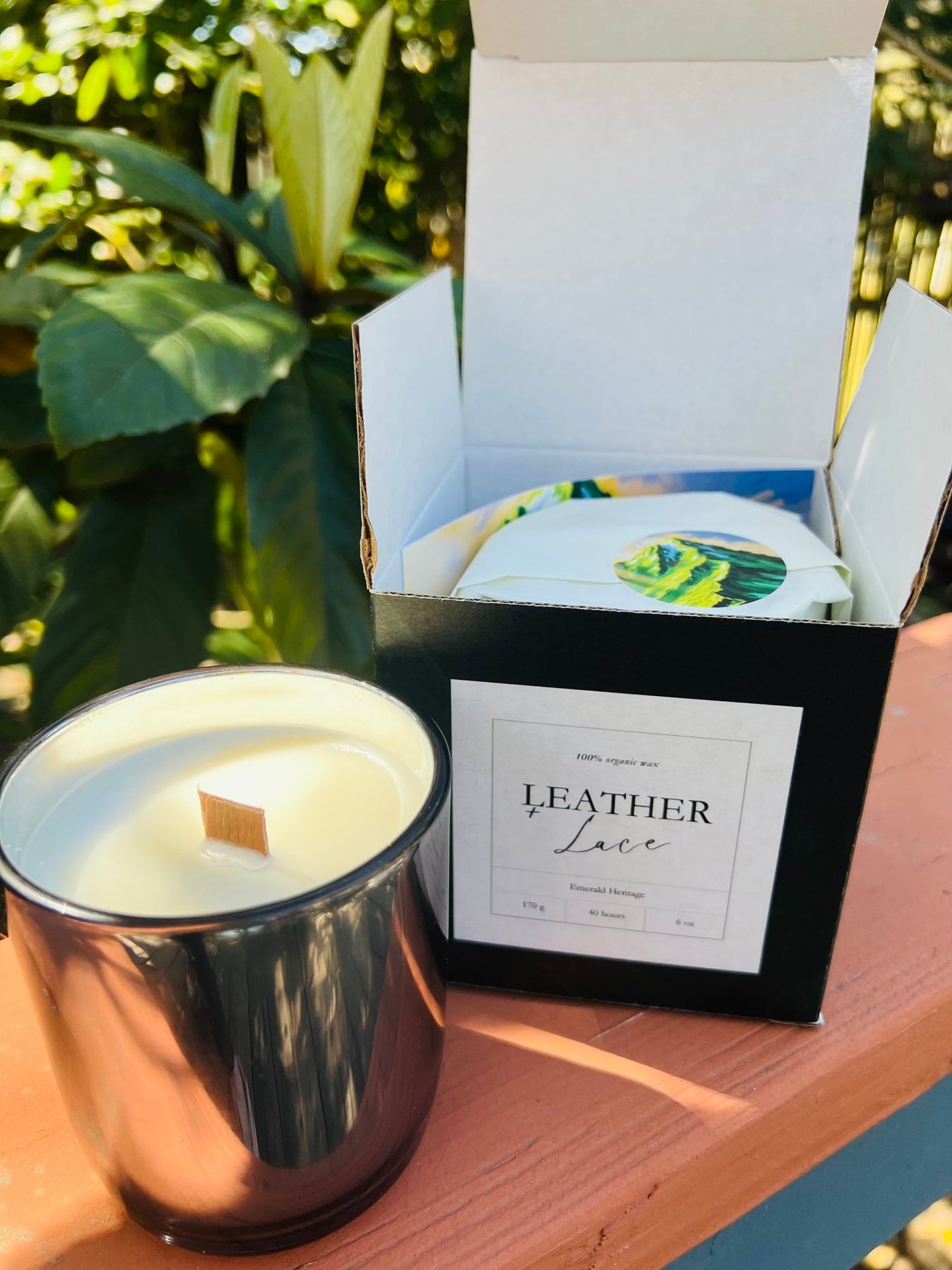 Leather & Lace Candle