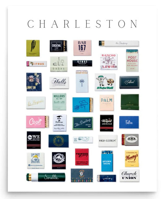 11x14 Charleston Matchbox Print