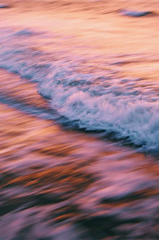 Rainbow Sunrise Wave 11x14, unframed
