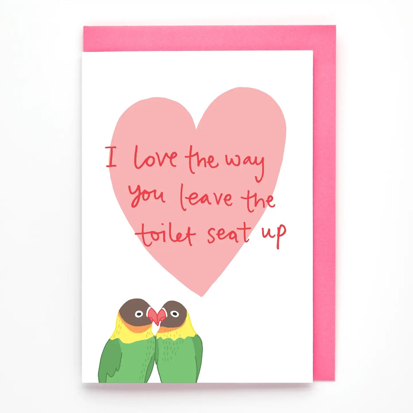 Funny Love Birds Card