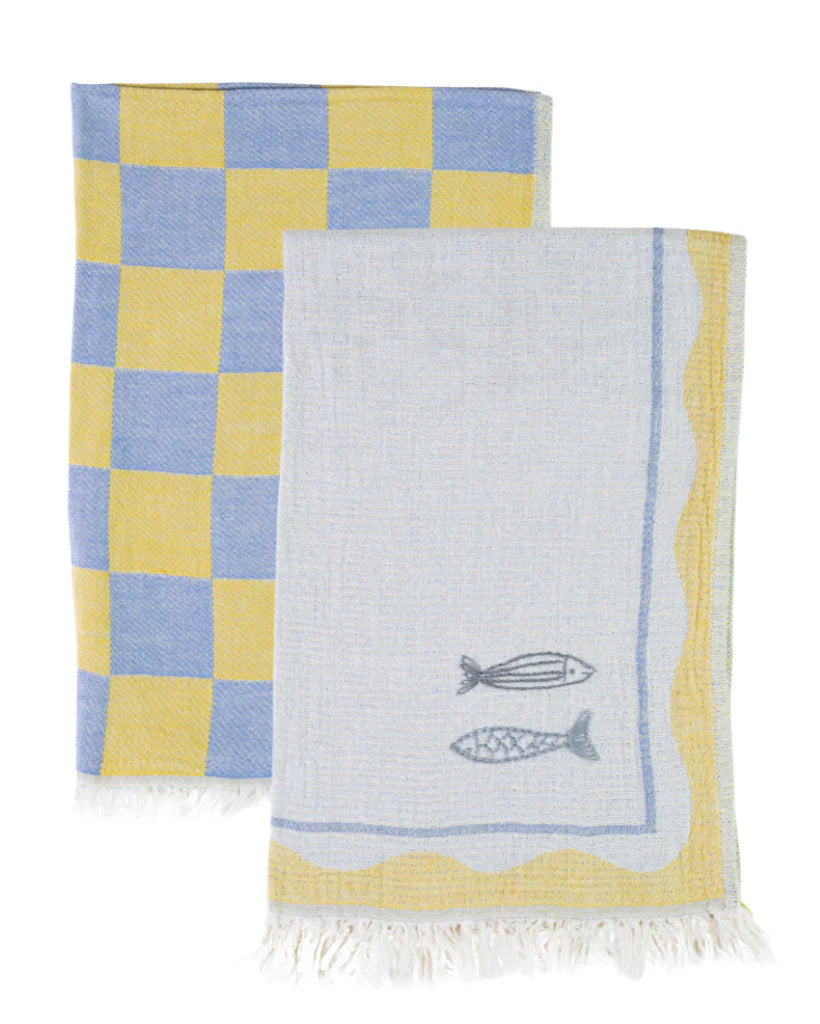 Mediterranean Kitchen Towel Set