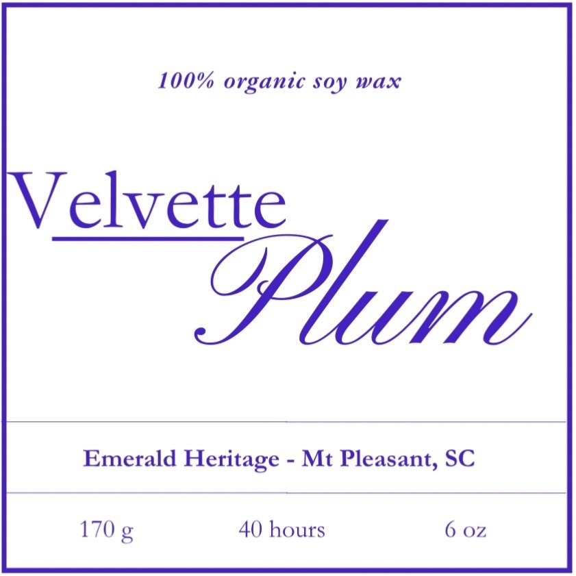 Violette Plum Candle