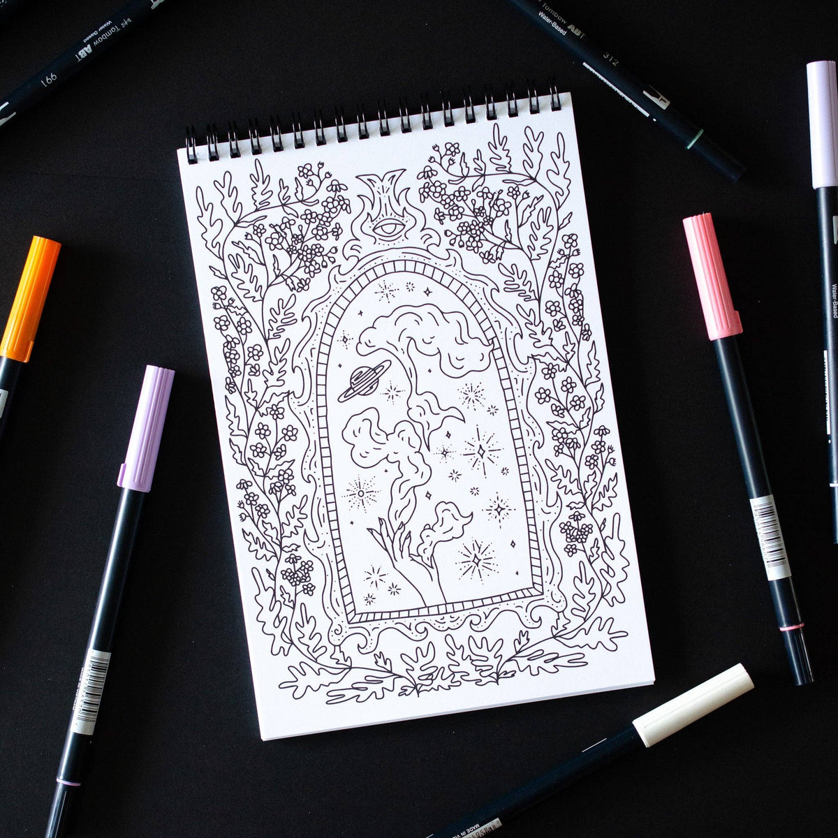 Magic Apothocary Coloring Book