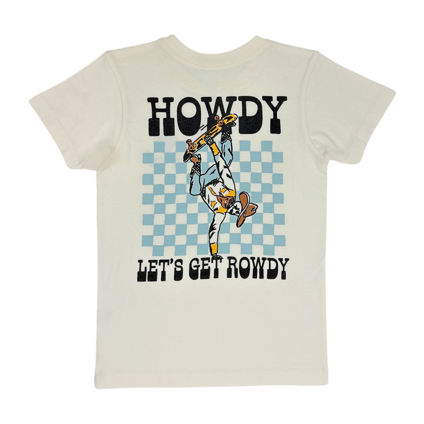 Howdy Let's Get Rowdy Kids Tee