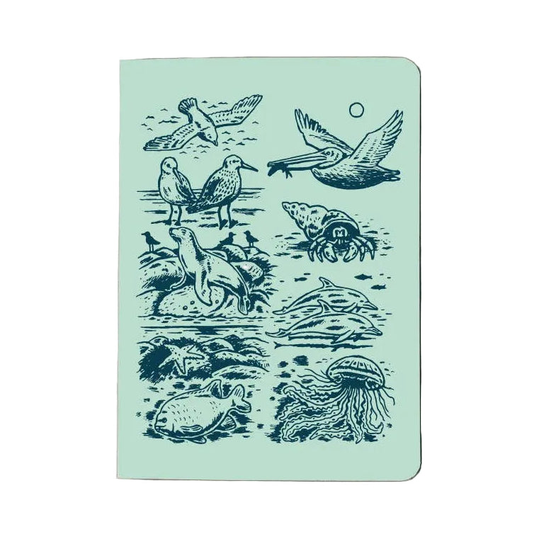 Mini Marine Life Notebook 