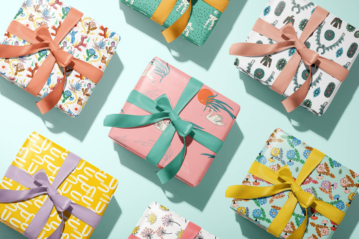 Mountain Cabin Eco Gift Wrap