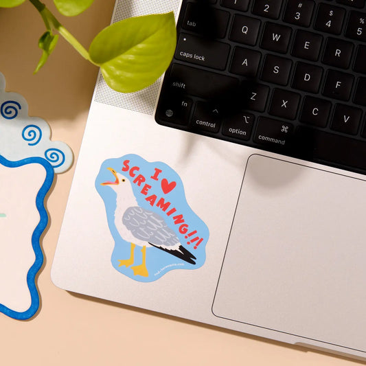 I Love Screaming Sticker