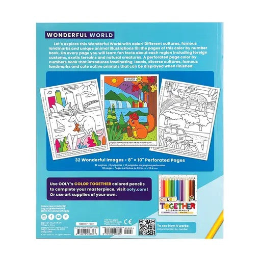 Color By Number Coloring Book
