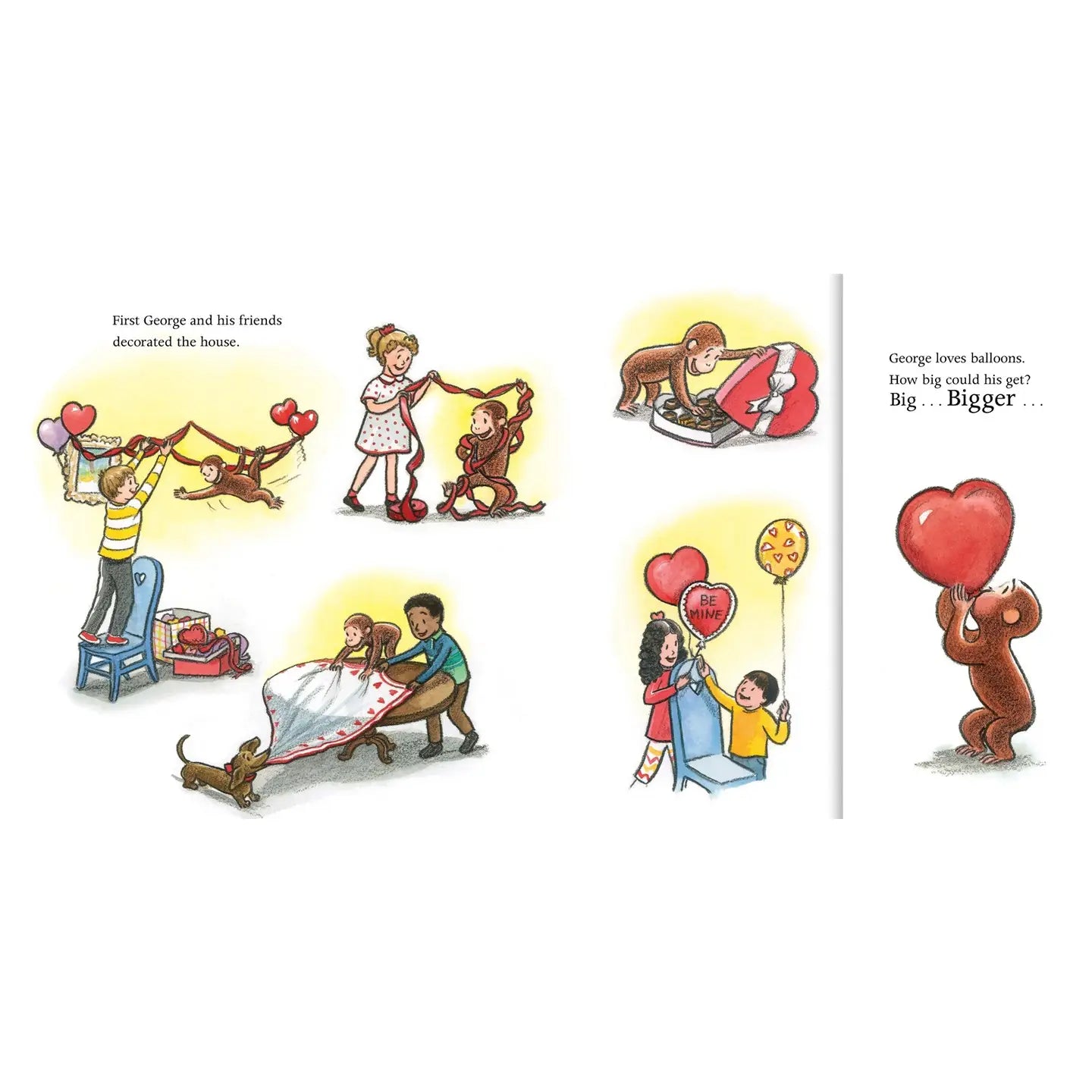 Happy Valentine's Day, Curious George!