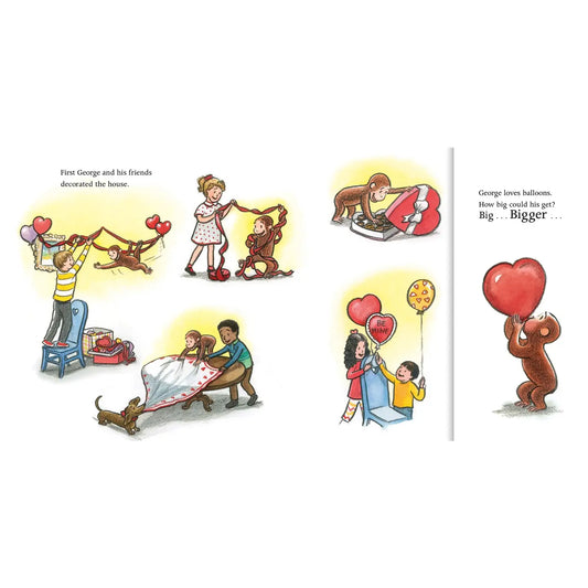 Happy Valentine's Day, Curious George!