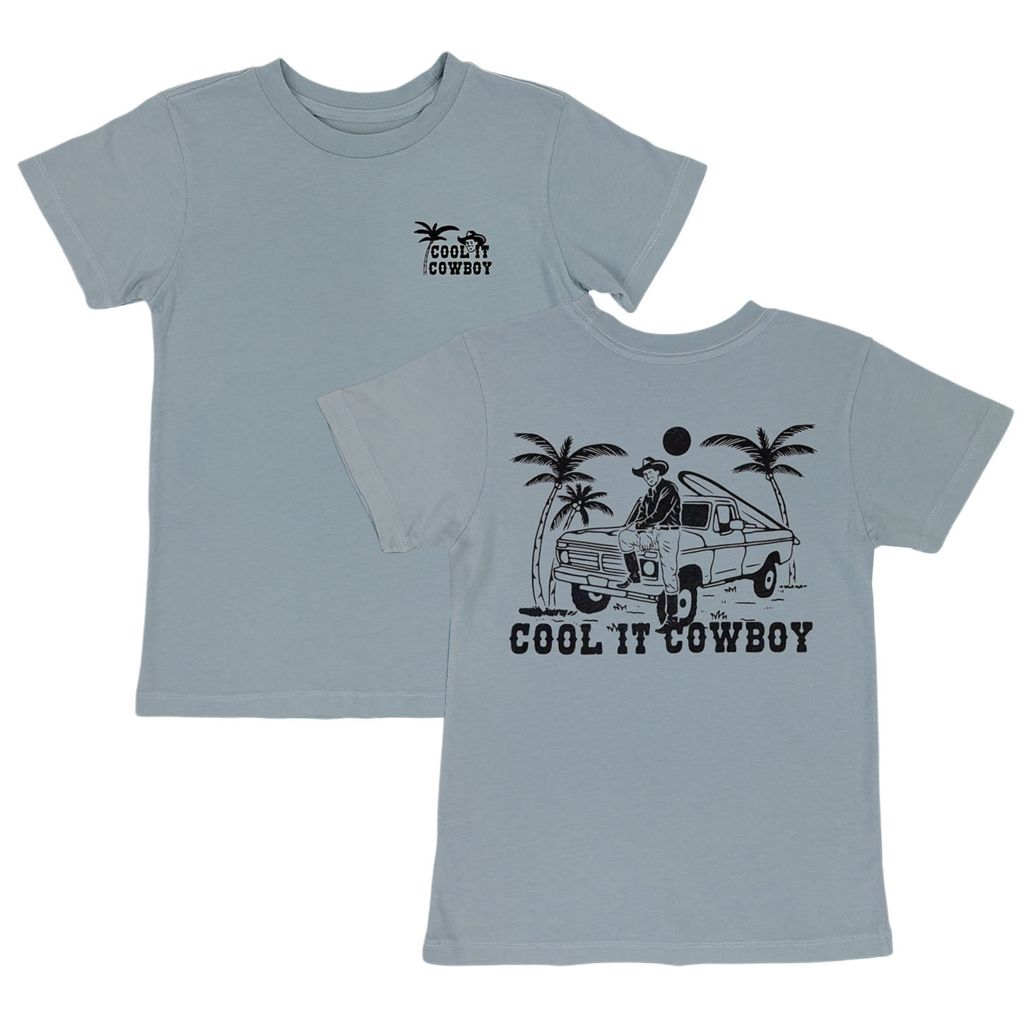 Cool It Cowboy Retro Kids Tee