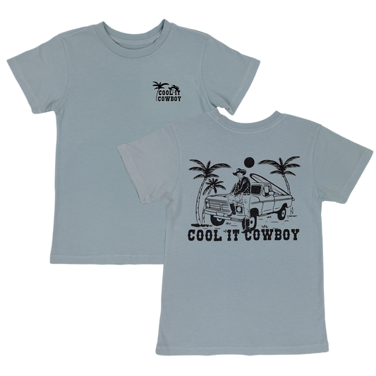 Cool It Cowboy Retro Kids Tee