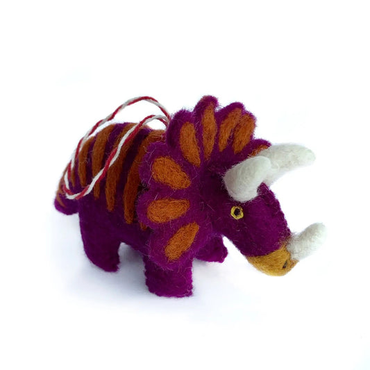 Felt Triceratops